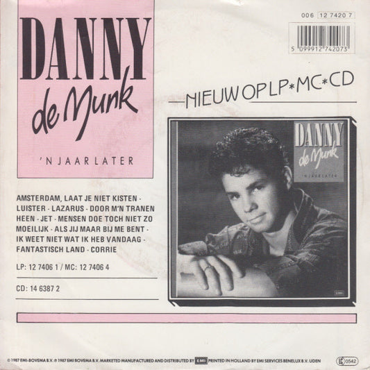 Danny de Munk - Mensen Doe Toch Niet Zo Moeilijk 32486 Vinyl Singles Vinyl Zeer Goed / Hoesje Goed "VINYLSINGLES.NL"