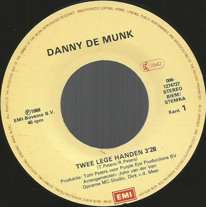 Danny de Munk - Twee Lege Handen 32488 Vinyl Singles Goede Staat