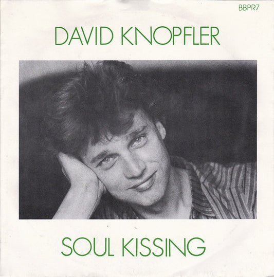 David Knopfler - Soul Kissing Vinyl Singles Vinyl Very Good (VG) <br> Hoes Good Plus (G+)