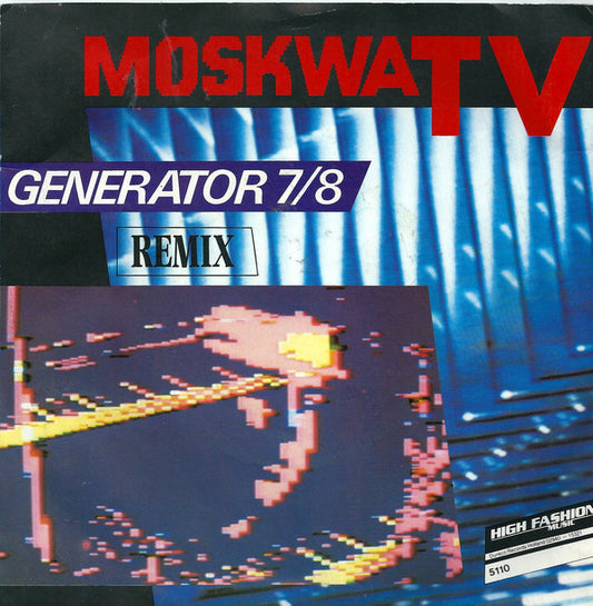 Moskwa TV - Generator 7/8 21969 Vinyl Singles Goede Staat