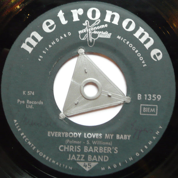 Chris Barber's Jazz Band - Everybody Loves My Baby 22110 Vinyl Singles VINYLSINGLES.NL