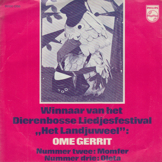 Fabeltjeskrant - Winnaars van het Dierebosse Liedjesfestival Het Landjuweel 17724 Vinyl Singles VINYLSINGLES.NL