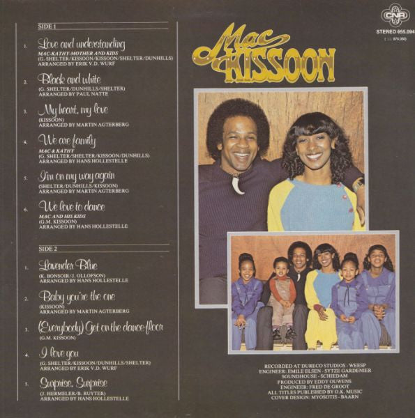 Mac Kissoon - Mac Kissoon (LP) 42494 Vinyl LP Goede Staat