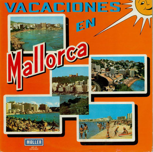 Los Naipes Canta Santy Bono ‎– Vacaciones En Mallorca (LP) 51011 Vinyl LP Goede Staat