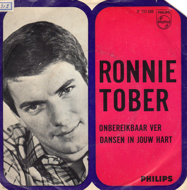 Ronnie Tober - Onbereikbaar Ver Vinyl Singles Vinyl Very Good (VG) <br> Hoes Good Plus (G+)