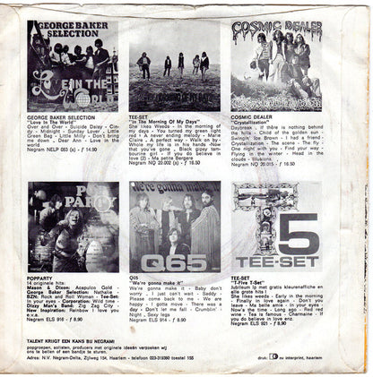 Ronnie Tober - Onbereikbaar Ver Vinyl Singles Vinyl Very Good (VG) <br> Hoes Good Plus (G+)