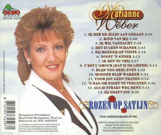 Marianne Weber - Rozen Op Satijn (CD)