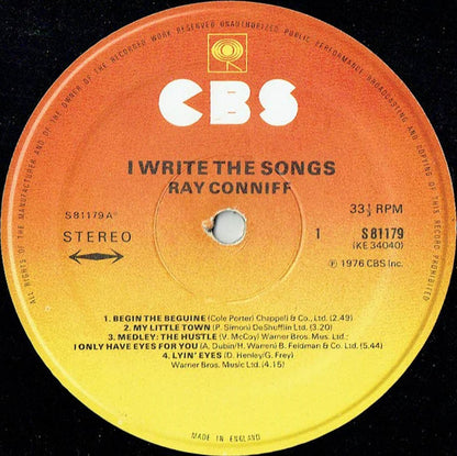 Ray Conniff - I Write The Songs (LP) 41833 Vinyl LP VINYLSINGLES.NL