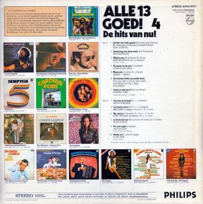 Various - Alle 13 Goed! Deel 4 (LP) 40906 40907 41184 41623 42404 48694 49102 Vinyl LP VINYLSINGLES.NL