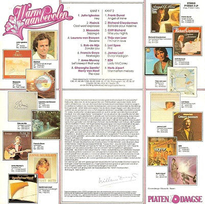 Various - Warm Aanbevolen 1981 (LP) 41813 41952 41053 41359 49739 Vinyl LP VINYLSINGLES.NL