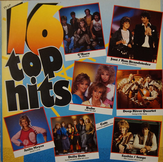 Various - 16 Top Hits (LP) 49201 49955 Vinyl LP Goede Staat