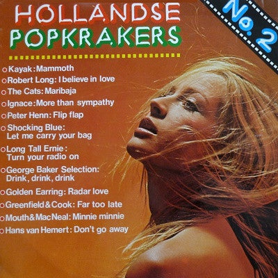Various - Hollandse Popkrakers 2 (LP) 41735 Vinyl LP VINYLSINGLES.NL