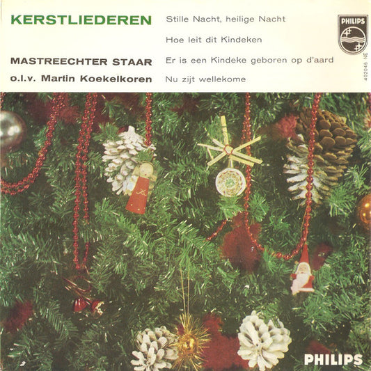 Mastreechter Staar - Kerstliederen (EP) Vinyl Singles EP Hoes: Generic