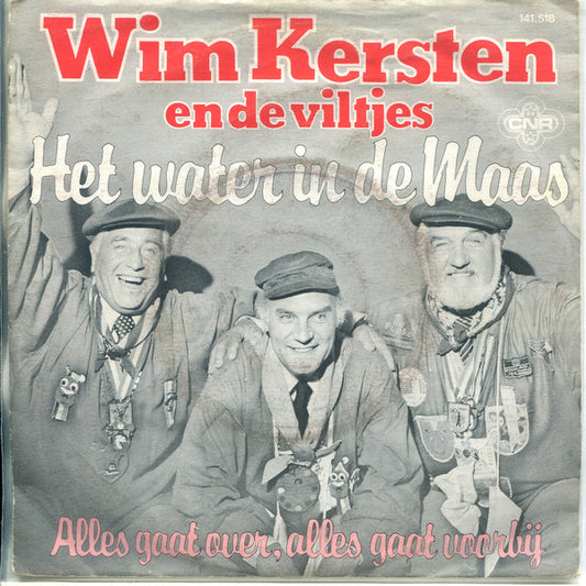 Wim Kersten en de Viltjes - Het Water In De Maas 25640 36262 Vinyl Singles Goede Staat