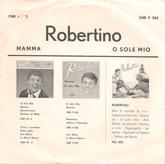 Robertino - Mama 41116 Vinyl Singles Vinyl Zeer Goed / Hoesje Goed "VINYLSINGLES.NL"