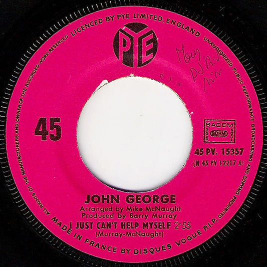 John George - I Just Can't Help Myself
