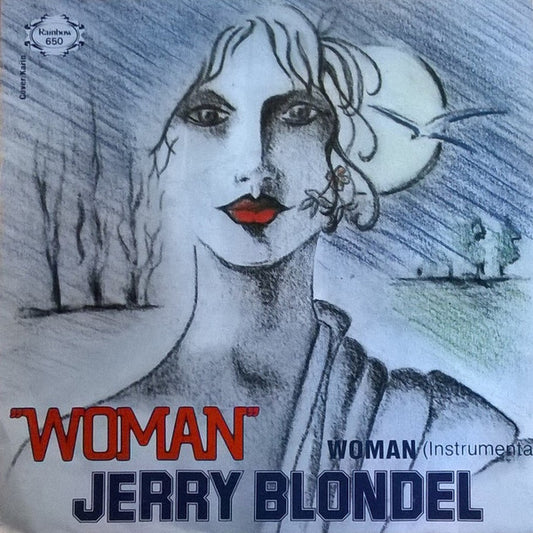 Jerry Blondel ‎- Woman Vinyl Singles Vinyl Very Good (VG) <br> Hoes Good Plus (G+)
