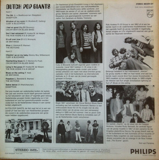 Various - Dutch Pop Giants (LP)