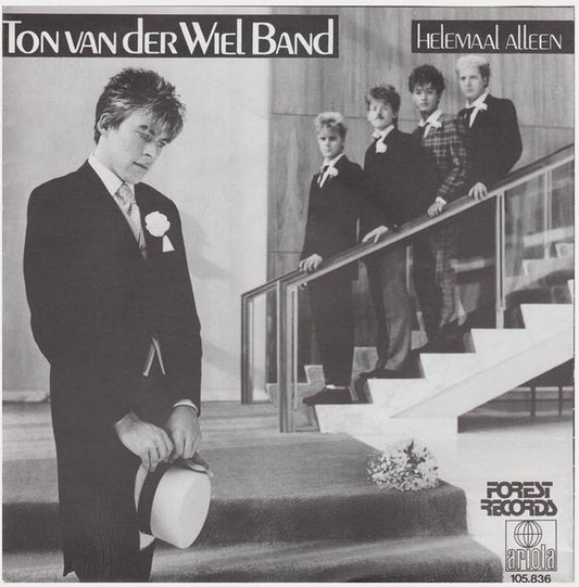 Ton Van Der Wiel Band - Helemaal Alleen 15238 Vinyl Singles Goede Staat