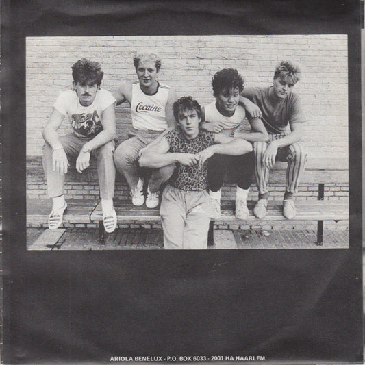 Ton Van Der Wiel Band - Helemaal Alleen Vinyl Singles Vinyl Zeer Goed / Hoesje Goed "VINYLSINGLES.NL"