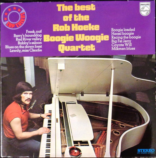 Rob Hoeke - The Best Of The Rob Hoeke Boogie Woogie Quartet (LP) 49622 Vinyl LP VINYLSINGLES.NL