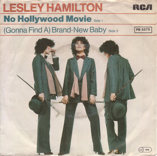 Lesley Hamilton - No Hollywood Movie 07529 Vinyl Singles Goede Staat