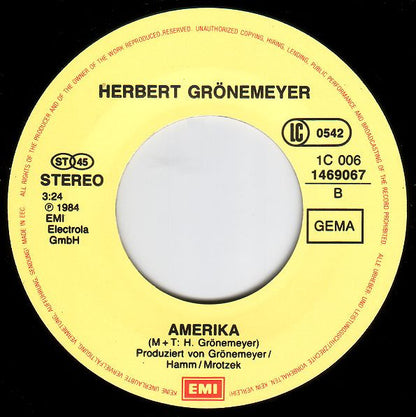 Herbert Grönemeyer - Männer 31377 Vinyl Singles VINYLSINGLES.NL