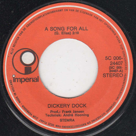 Dickery Dock - A Song For All