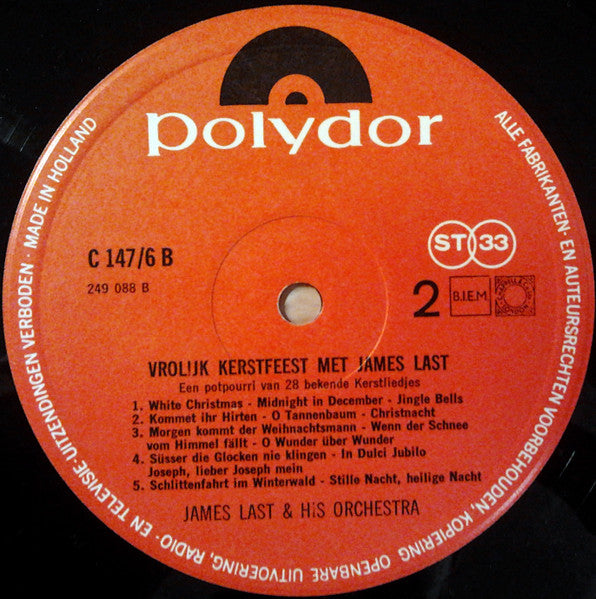 James Last - Vrolijk Kerstfeest Met James Last (LP) 45404 50456 Vinyl LP VINYLSINGLES.NL