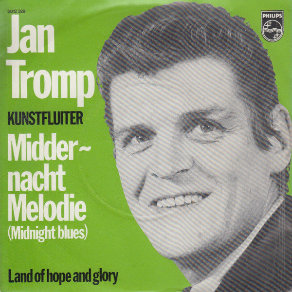 Jan Tromp - Middernacht Melodie Vinyl Singles Vinyl Very Good (VG) <br> Hoes Good Plus (G+)