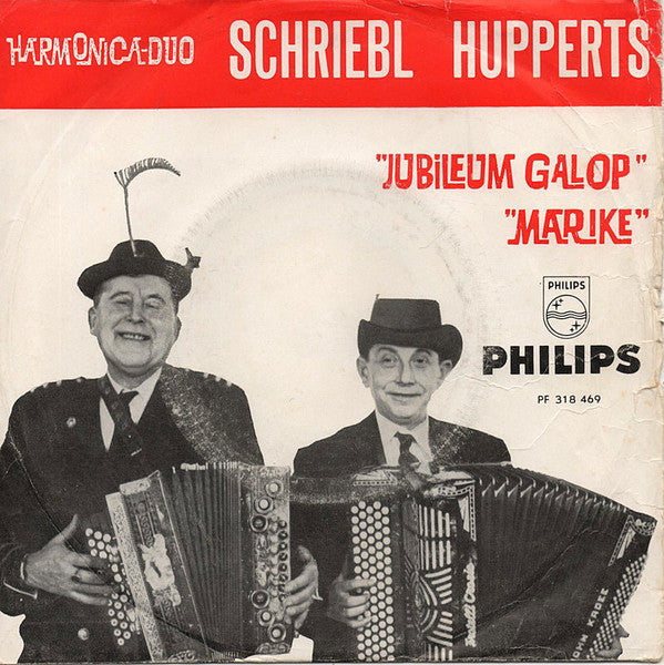 Harmonica Duo K. Schriebl / J. Hupperts - Jubileum Galop 22232 Vinyl Singles VINYLSINGLES.NL