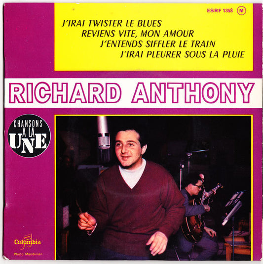 Richard Anthony - J'irai Twister Le Blues (EP) 27262 Vinyl Singles EP Goede Staat