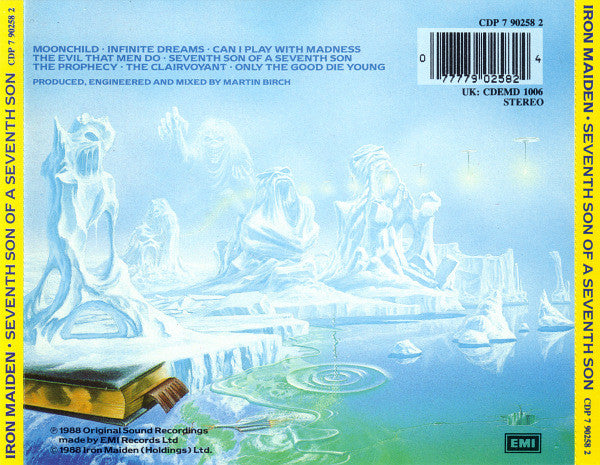 Iron Maiden - Seventh Son Of A Seventh Son (CD) Compact Disc VINYLSINGLES.NL