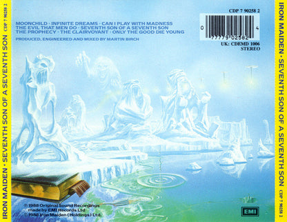 Iron Maiden - Seventh Son Of A Seventh Son (CD) Compact Disc VINYLSINGLES.NL