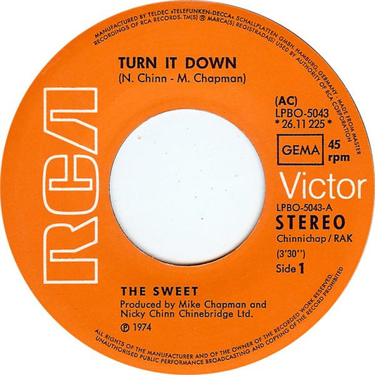 Sweet - Turn It Down