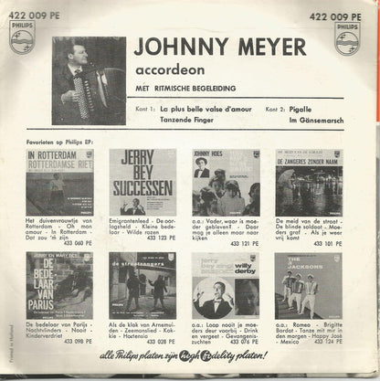Johnny Meyer - Johnny Meyer (EP) Vinyl Singles EP VINYLSINGLES.NL