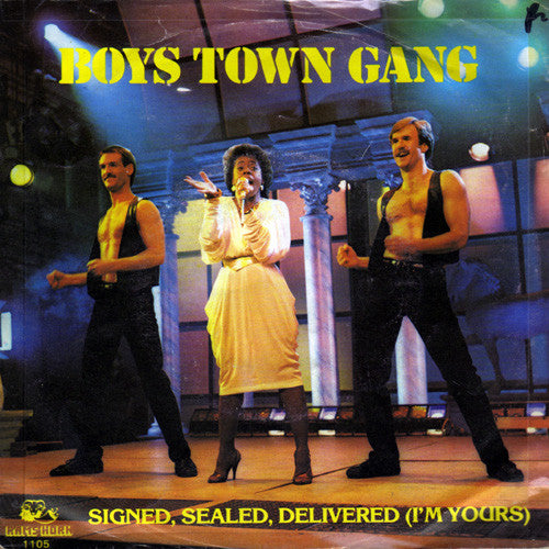 Boys Town Gang - Signed Sealed Delivered 34079 Vinyl Singles Goede Staat