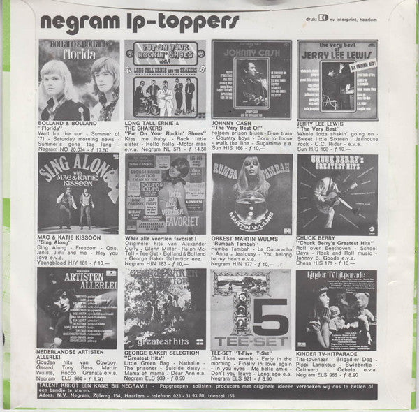 Spijkerkwartet - Rel, Del, Del (Wie Trekt Er Aan De Bel) Vinyl Singles Vinyl Very Good (VG) <br> Hoes Good Plus (G+)