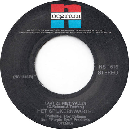 Spijkerkwartet - Rel, Del, Del (Wie Trekt Er Aan De Bel) Vinyl Singles Vinyl Very Good (VG) <br> Hoes Good Plus (G+)