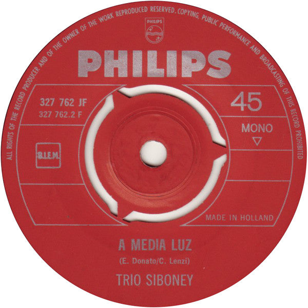 Trio Siboney - El Porom Pompero 29958 Vinyl Singles VINYLSINGLES.NL