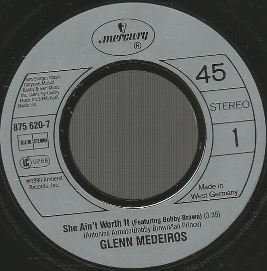 Glenn Medeiros Featuring Bobby Brown - She Ain't Worth It