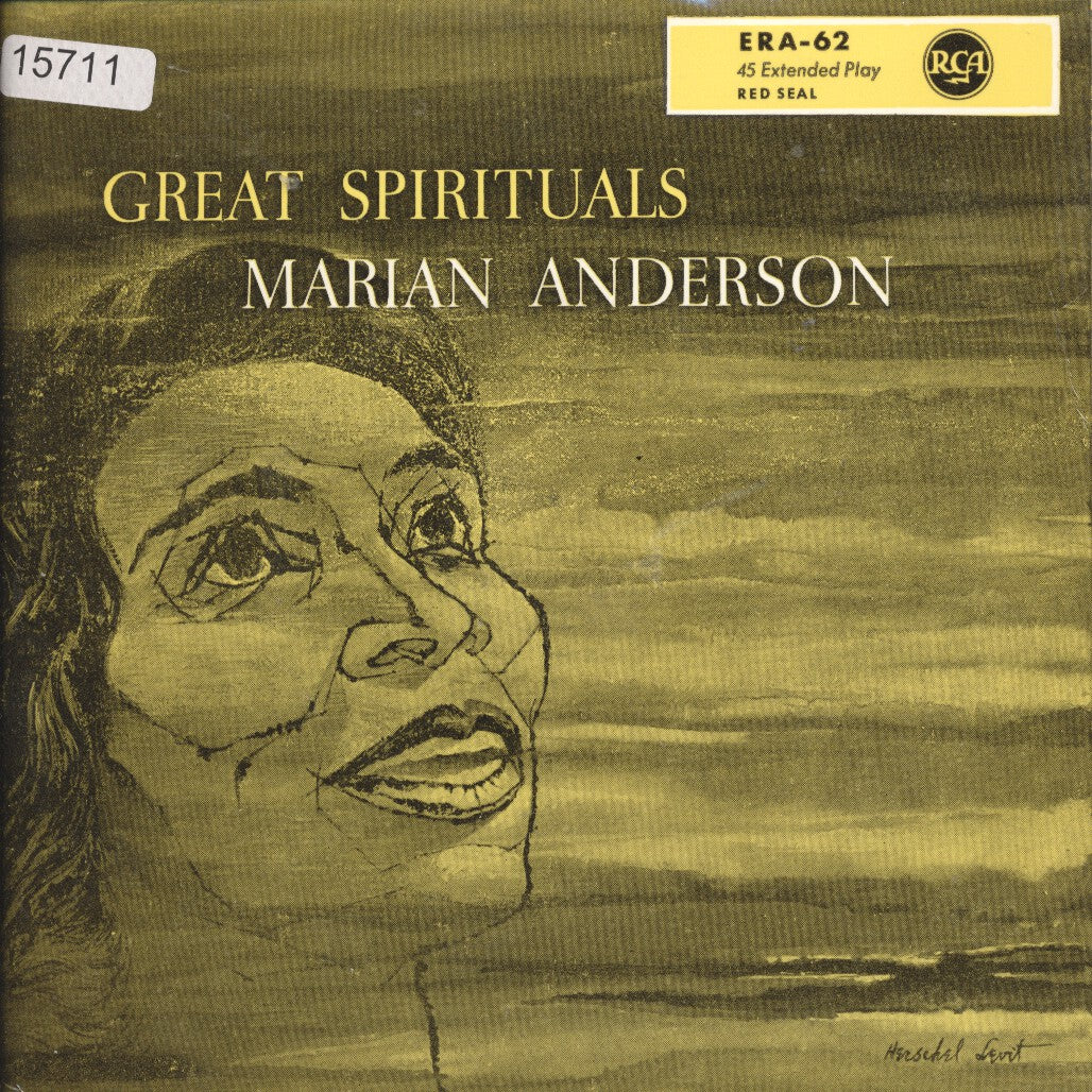 Marian Anderson - Great Spirituals (EP) Vinyl Singles EP VINYLSINGLES.NL