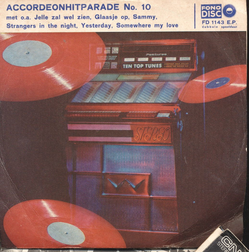 Scala Trio - Accordeonhitparade No. 10 (EP) 18009 Vinyl Singles EP VINYLSINGLES.NL