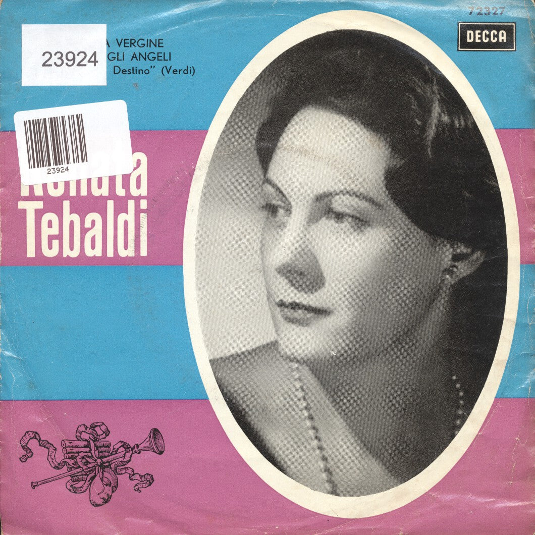Renata Tebaldi - Madre Pietosa Vergine Vinyl Singles Vinyl Very Good (VG) <br> Hoes Good Plus (G+)