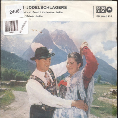 Sepp Viellechner Und Die Zillertaler Buam - Tiroler Jodelschlagers (EP) 24061 Vinyl Singles EP Goede Staat