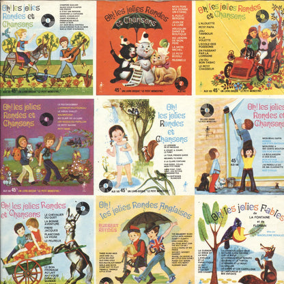 Marc Et André - Oh! Les Jolies Rondes Et Chansons - * Vinyl Singles Vinyl (VG) <br> Hoes (G+)