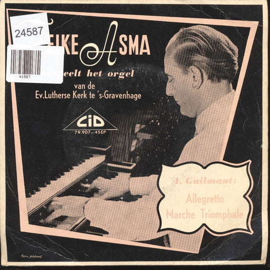 Feike Asma - Allegretto Vinyl Singles Vinyl Very Good (VG) <br> Hoes Good Plus (G+)