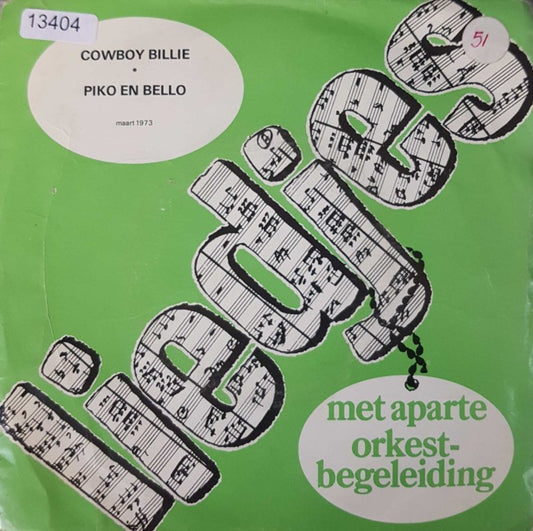 Unknown Artist - Cowboy Billie 13404 Vinyl Singles VINYLSINGLES.NL
