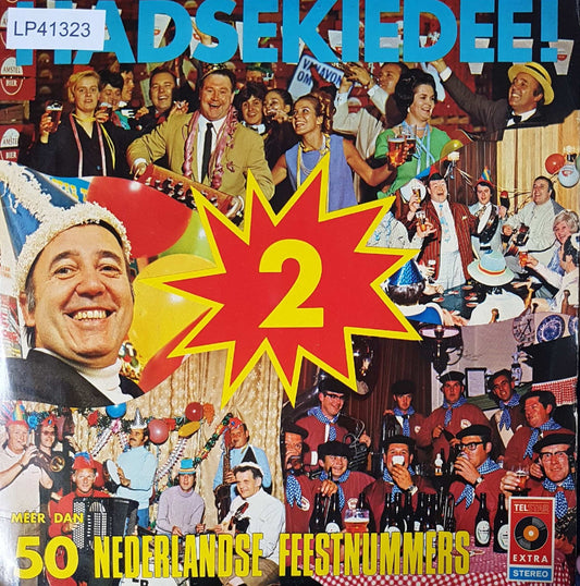 Various - Hadsekiedee 2 (LP) 41323 Vinyl LP Goede Staat