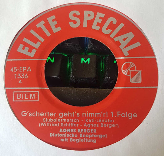 Agnes Berger - G'scherter geht's nimmer 24866 Vinyl Singles Goede Staat